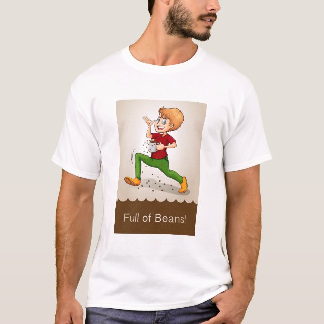 Fullt av bönor t shirt (Framsida)
