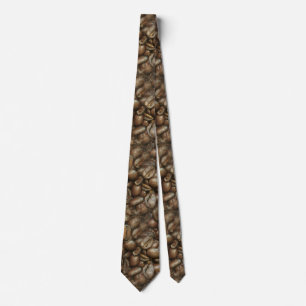 Fullt av kaffebönor Tie Slips