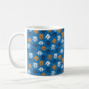 Fullt av Little Robots Kaffemugg