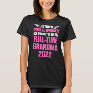 Fullt av pensionerad postarbetare, farmor, gurman t shirt