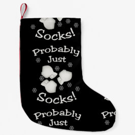 Fullt av socklar liten julstrumpa