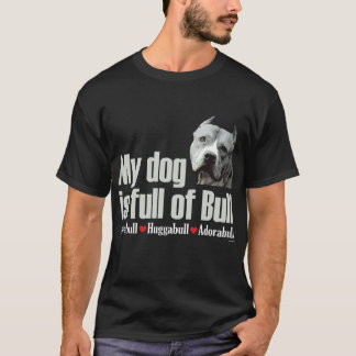 Fullt av tjuren - göra full av hål skjortan för tee shirt