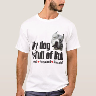 Fullt av tjuren - grop tee shirt