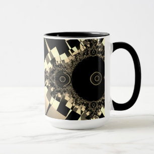 Fullt Berömd Mandelbrot Set Fractal Art Mugg