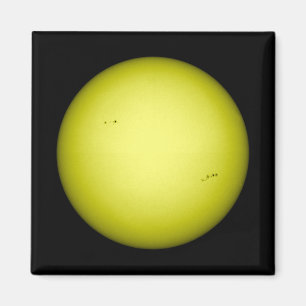 Fullt - beskåda av solen magnet