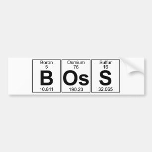 Fullt (boss) framstickande - bildekal