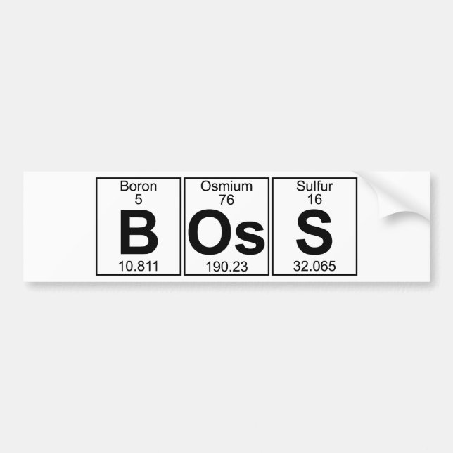 Fullt (boss) framstickande - bildekal (Framsidan)
