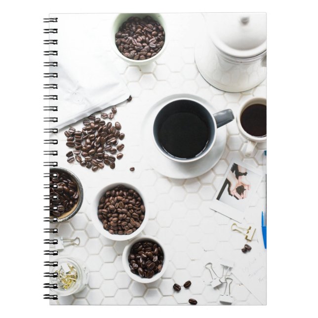 fullt caff-kaffebuzz anteckningsbok (Framsidan)