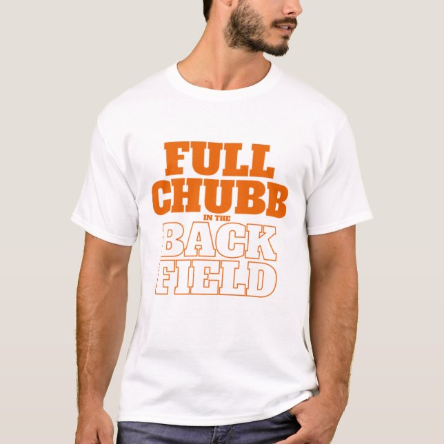 Fullt Chubb i bakfältet T Shirt (Framsida)