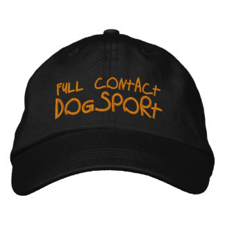 Fullt Contact Dogsport Broderad Keps