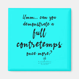 Fullt Contretemps Bright Cyan Magnet