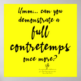 Fullt Contretemps Meyer Lemon Poster