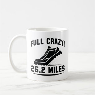 Fullt Crazy 26,2 miles Kaffemugg