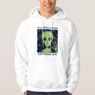 Fullt Disclosure som Now Alien and UFO Hoodie