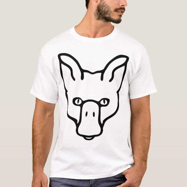 Fullt DuckFox Blackline T-Shirt (Framsida)