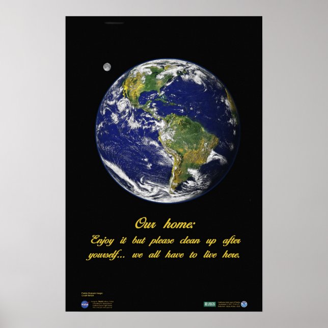 Fullt Earth Poster (Framsidan)