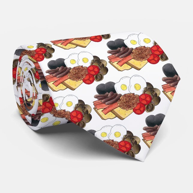 Fullt English Breakfast UK British Food Cuisine Slips (Rullad)