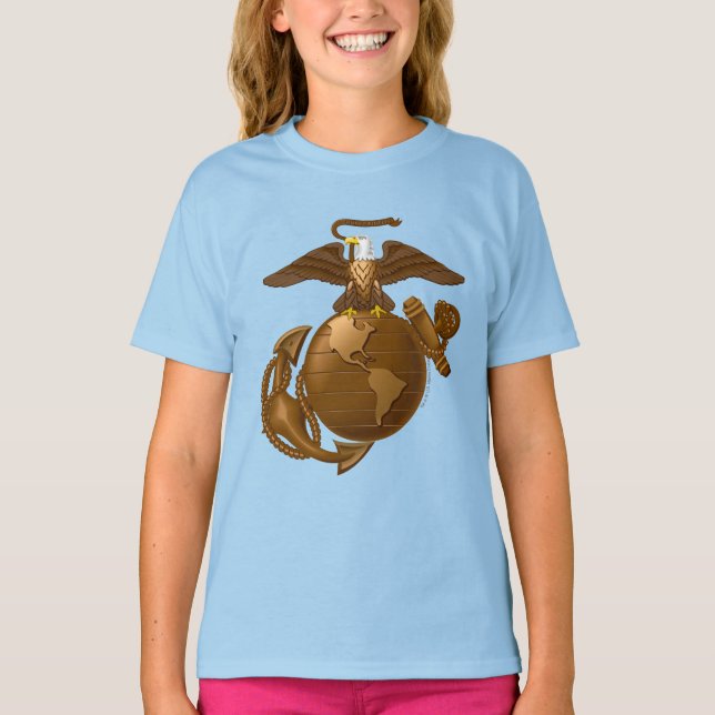 Fullt-Färg EGA - Bronze T-shirt (Framsida)