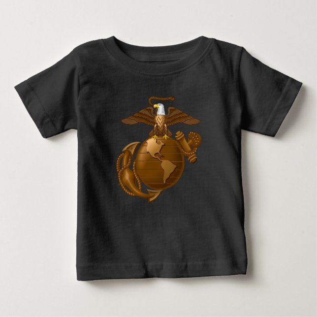 Fullt-Färg EGA - Bronze Tee Shirt (Framsida)