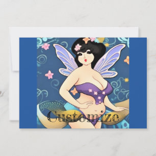 Fullt-figur Fairy Goddess Thunder_Cove Inbjudningar