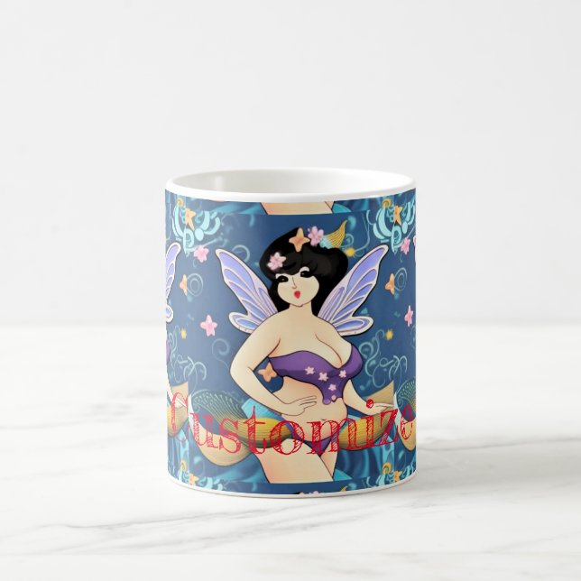 Fullt-figur Fairy Goddess Thunder_Cove Kaffemugg (Center)