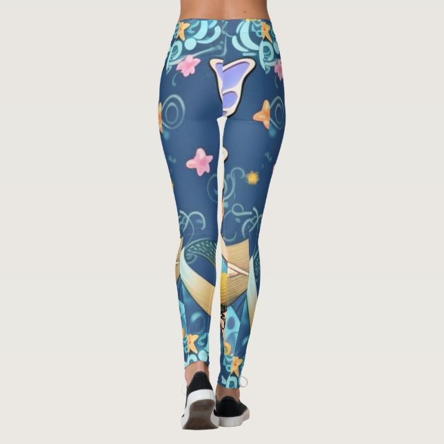 Fullt-figur Fairy Goddess Thunder_Cove Leggings (Baksida)