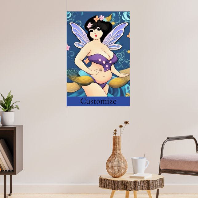 Fullt-figur Fairy Goddess Thunder_Cove Poster (Vardagsrum 3)