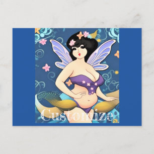 Fullt-figur Fairy Goddess Thunder_Cove Vykort