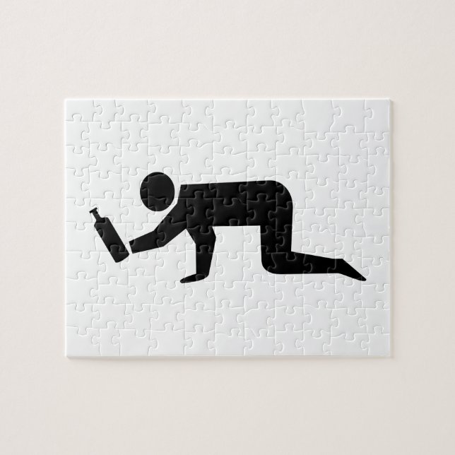 Fullt folk pussel (Horisontell)