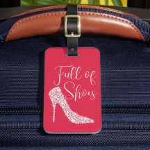 Fullt för designer Rosa av skor