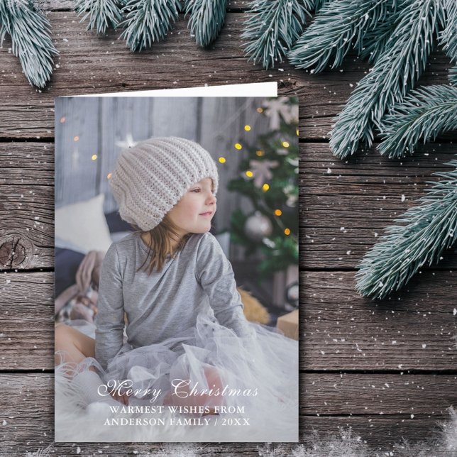 Fullt för enkel God jul-skript Helgkort (Skapare uppladdad)