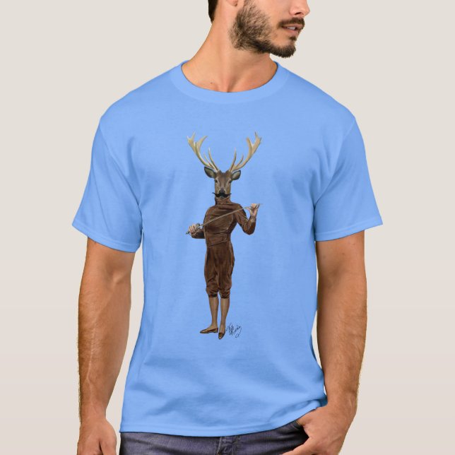 Fullt för Hjort Tee Shirt (Framsida)