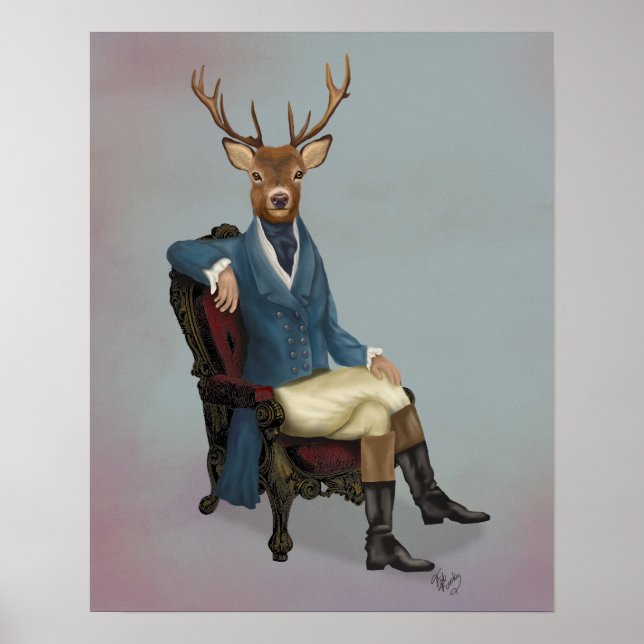 Fullt för separat Hjort Poster (Framsidan)