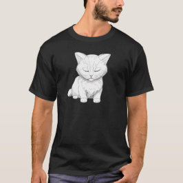 Fullt fredliga katt - avslappnad Kattunge Art TSQ T Shirt