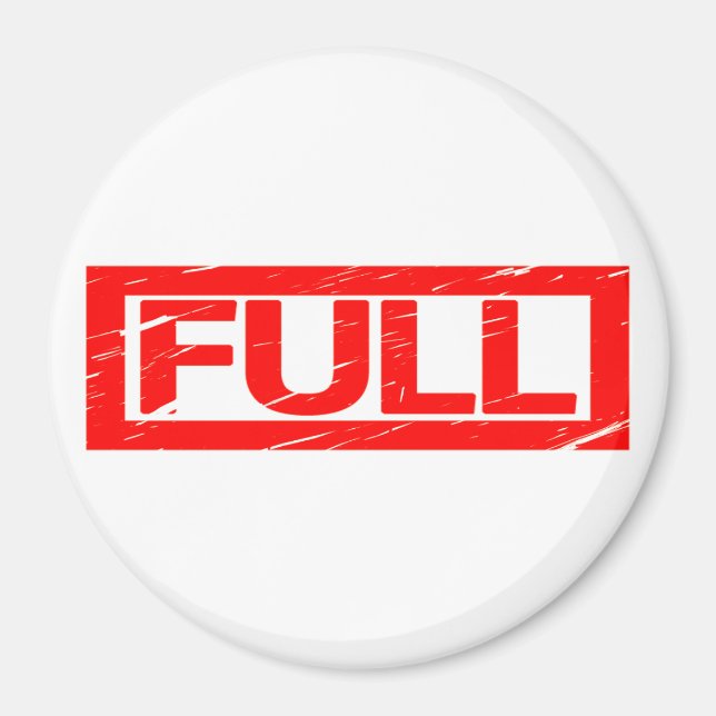 Fullt Frimärke Magnet (Framsidan)