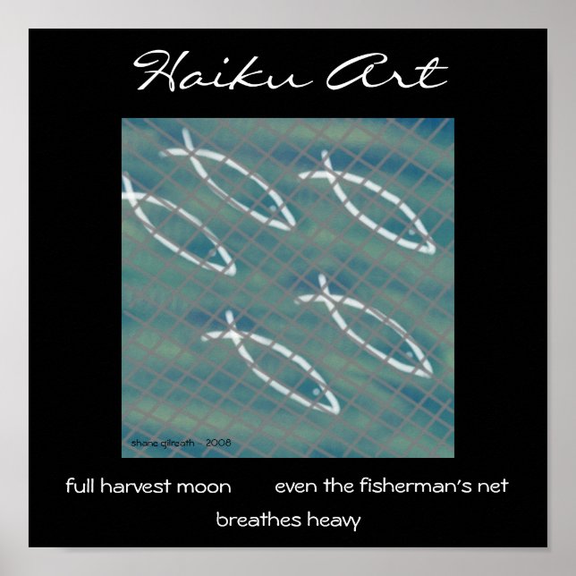 FULLT HARVEST MÅNE PRINT POSTER (Framsidan)