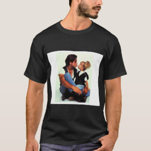Fullt House farbror Jesse Michelle Funny Kiss Thro T Shirt