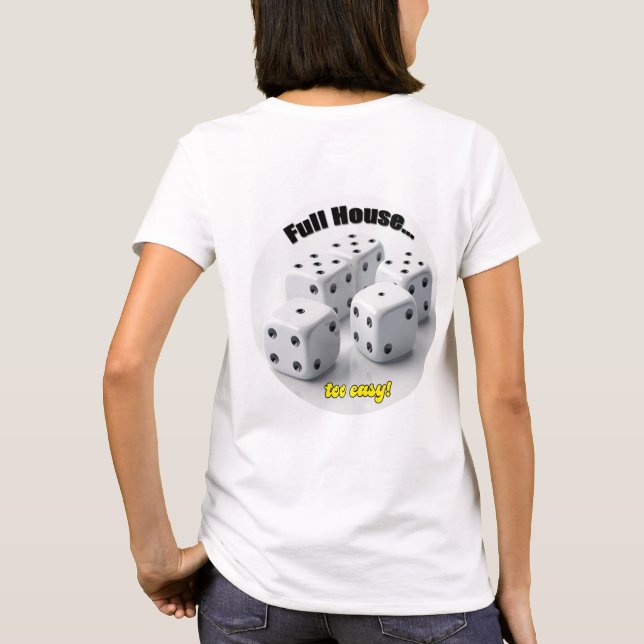 Fullt House Humor T-Shirt (Baksida)