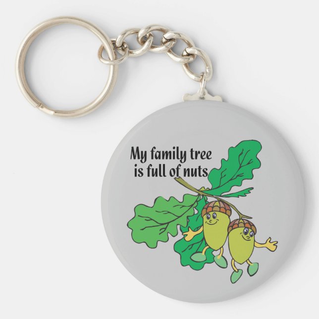 FULLT i NÖT Nyckelring (Framsidan)