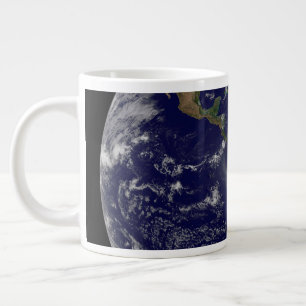 Fullt jord med lågtryckssystem. jumbo mugg