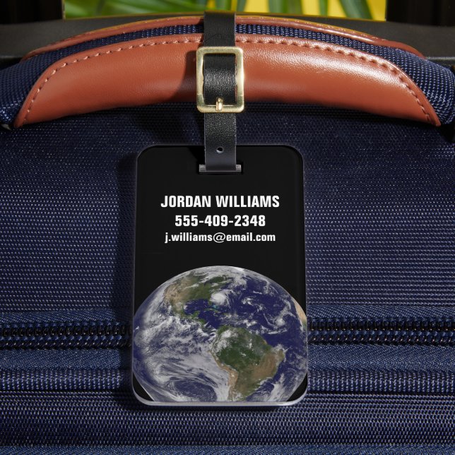 Fullt Jorden med orkanen Irene på Öster Kusten. Bagagebricka (Framsida Insitu 2)