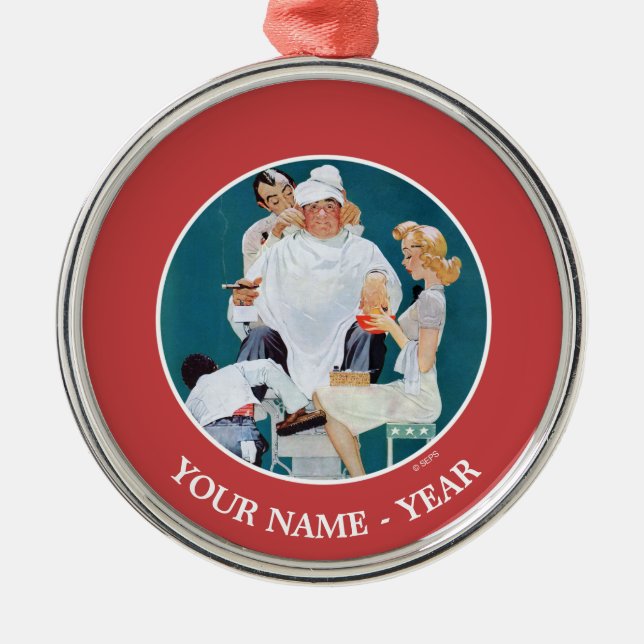 Fullt Julgransprydnad Metall (Framsidan)