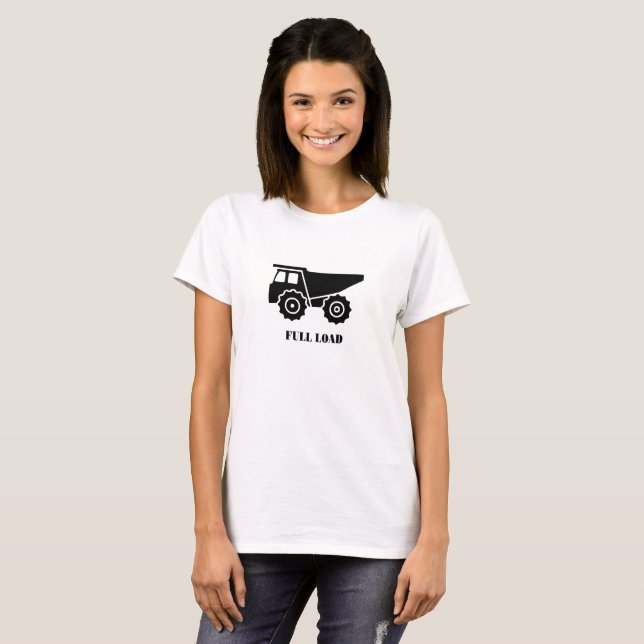 Fullt laddar tee shirt (Hel framsida)