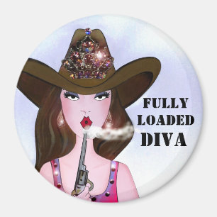 FULLT LADDAT DIVA Magnet