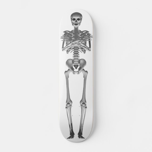 Fullt Längd Skeleton: Skateboard Anpassningsbar Bräda 20,5 Cm (Framsida)
