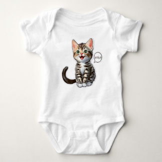 Fullt lekfull Baby Jersey Bodykostym T Shirt