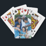 Fullt Lodrät Photo - Skriptpokerbil för Anpassning Casinokort<br><div class="desc">Skapa ett riktigt engångsdäck med Lodrät Photo Poker-kort för Personlig! Visa ditt favoritfoto i fullt på baksidan och lägg till ett namn,  datum eller speciellt meddelande i snyggtens skript. Perfekt för födelsedagar,  årsdagar,  spelnätter eller som en minnesvärd keepé. Ditt däck,  din stil - anpassad till perfektion!</div>