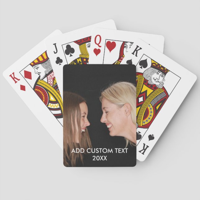 FULLT - LODRÄTS ANPASSNINGSBAR CASINOKORT (Baksidan)