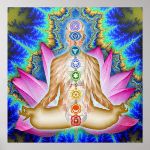 Fullt Lotus Deep Samadhi Poster