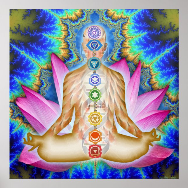 Fullt Lotus Deep Samadhi Poster (Framsidan)